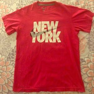 A New York Nike Pink Shirt